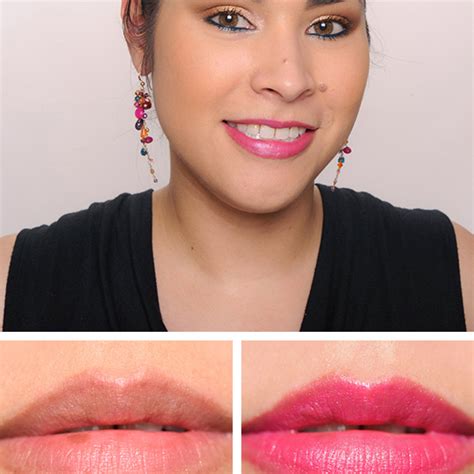 Chanel Ina (450) Rouge Coco Lipstick (2015) Review & Swatches 